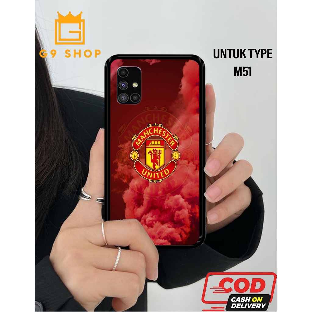 [gnine_case]เคส Samsung m51-case Glossy-Protective )case(mu)softcase hp-case hp-casing hp-silikon-so