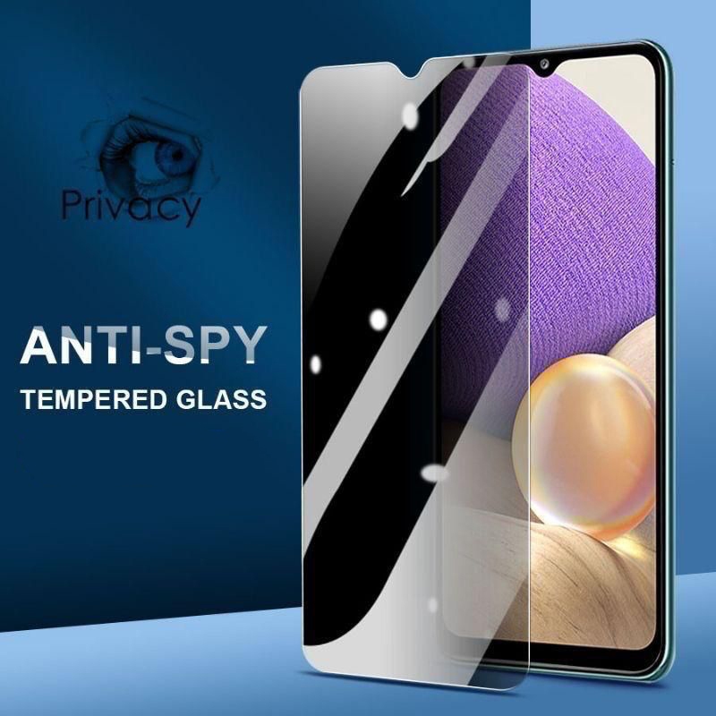กระจกนิรภัย Anti Spy Clear ไม่มีรายการสีดํา Realme C73 Realme C71 4G Realme C75x Realme C75