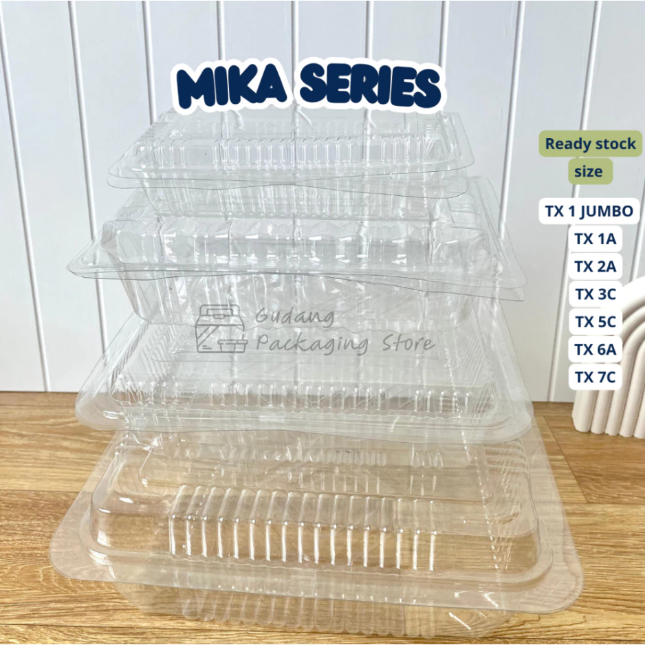 50 ชิ้น - จัมโบ้, 1A, 2A/ 100 ชิ้น - 3C, 5C, 6A, 7C Mica/อาหาร Mica/พลาสติก Mica