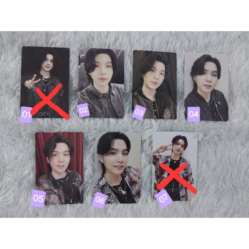 [READY] SHARING PHOTOCARD DDAY SUGA (อ่าน DESCRIPTION)