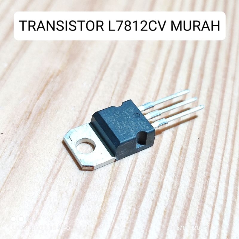 ทรานซิสเตอร์ LM7812CV L7812CV L7812 CV L 7812 ST