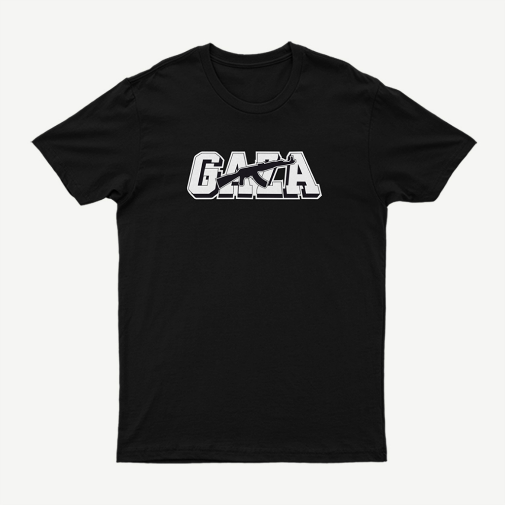 Sloopy - เสื้อยืด GAZA เสื้อยืด Gaza AK Gaza
