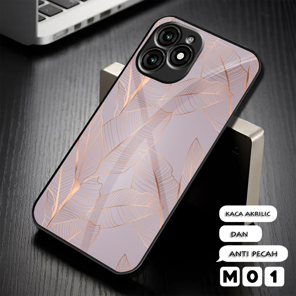 SOFTCASE GLASS ITEL A70 ITEL A50 FLOWER CASE ITEL A70 และ ITEL A50 FLOWER