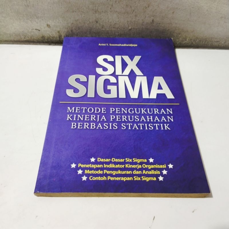 หนังสือ Six Sigma: วิธีการวัดการทํางานขององค์กรด้วยตนเอง