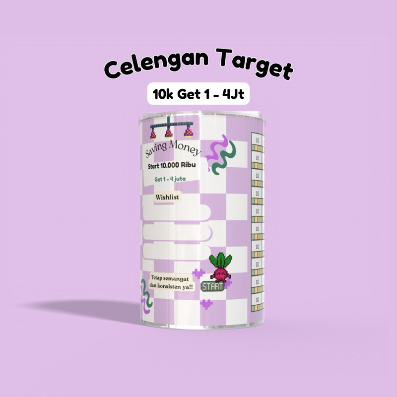 TARGET AESTHETIC PIGGY BANK [10K]