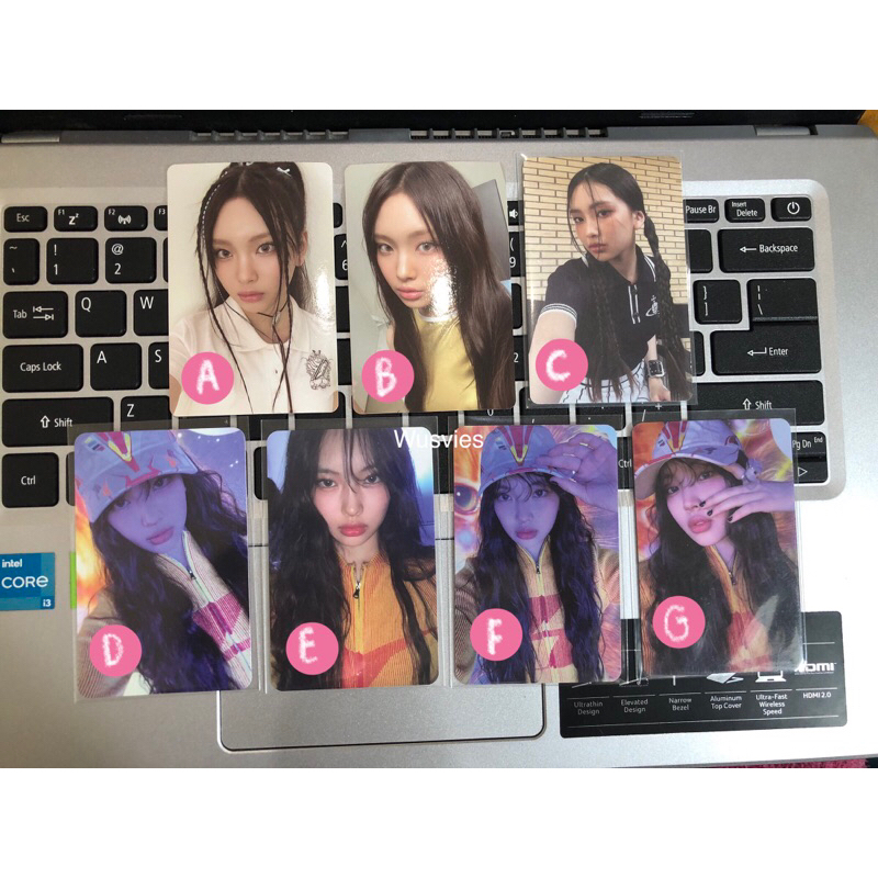 AAB HYEIN photocard pc newjeans NJZ hyein เหนือธรรมชาติ รับขึ้น