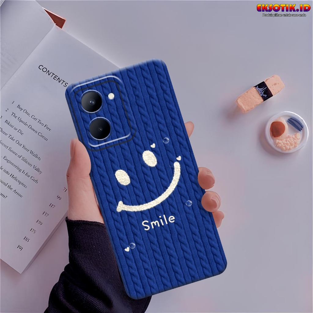 เคสRealme C33 - เคสRealme C33 - เคสแฟชั่น - Realme C33 Silicone - Cool and Cute Motips - Realme C33 