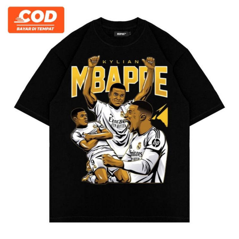 เสื้อยืด DISTRO - KYLIAN MBAPPE - ผู้เล่นฟุตบอล