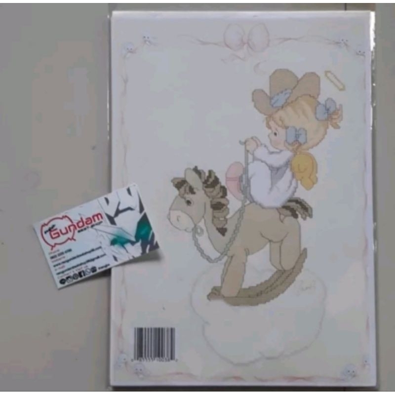 หนังสือปักครอสติภาพกระจายโดย Gloria และ Pat Precious Moments 38 หน้า - รูปที่ 2