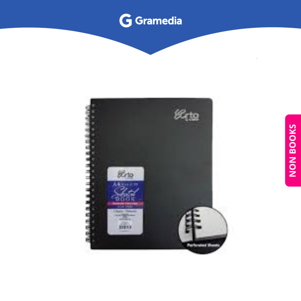 Gramedia Surabaya - Arto A4 Wire Bound Hard Back Sketchbook /30-36132-2