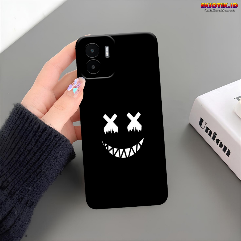 เคส Redmi A1/ A2 - เคส Redmi A1/ A2 - เคสแฟชั่น - Redmi A1/ A2 Silicone - Cool and Cute Motif - เคส 