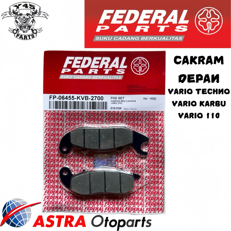 แผ่นดิสก์เบรคด้านหน้าสําหรับ OLD VARIO คาร์บอน VARIO TECHNO 110 VARIO 110 FEDERAL FP-06455-KVB-2700