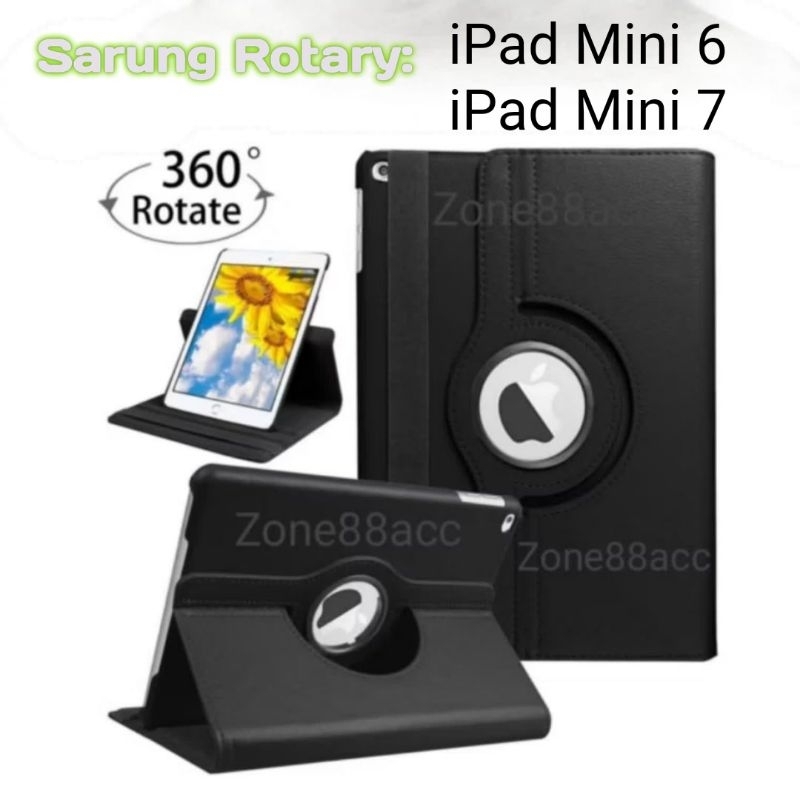 Rotary Ipad Mini 6 2021 8.3"นิ้ว/iPad Mini 7 8.3"นิ้ว 2024/iPad Mini 6 case/iPad Mini 7 case/iPad Mi