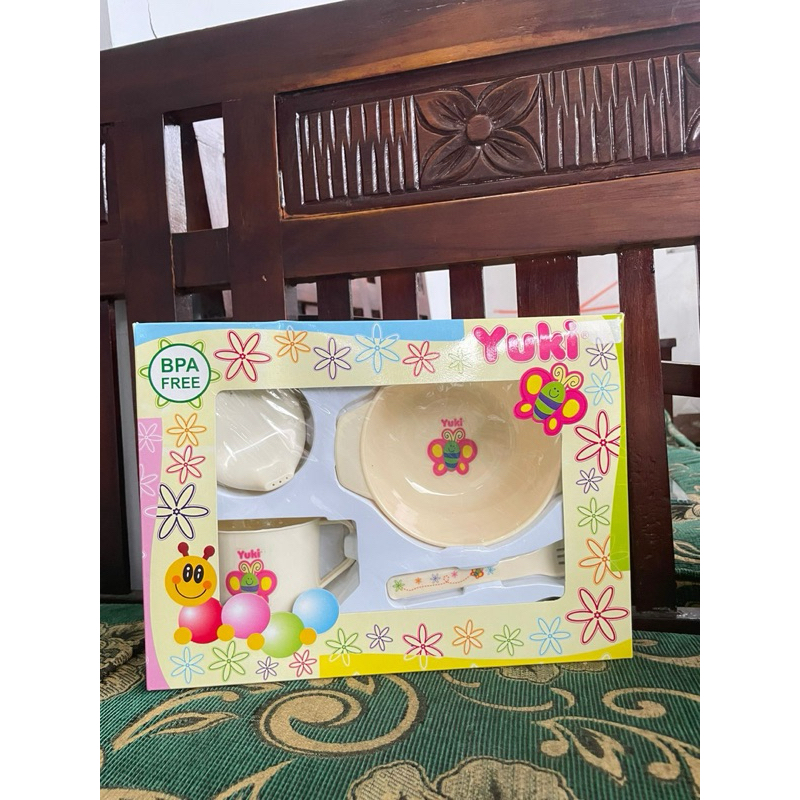 FEEDING SET BABY EATING UTENSILS FOR BABY/CHILDREN MPASI