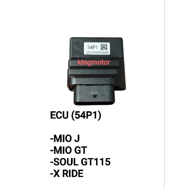ECU ECCU หน่วยควบคุมเครื่องยนต์ ECM CDI 54P1 YAMAHA MIO J MIO GT 115 SOUL GT 115 X RIDE XRIDE SUPER 