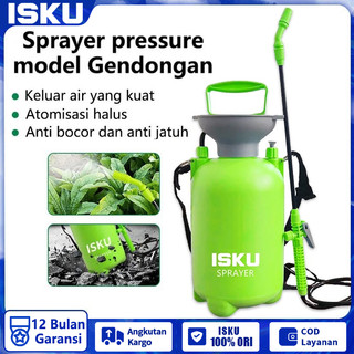 ISKU Semprotan Tanaman 5 Liter Pressure Sprayer Multi Fungsi 5L Alat Semprot Tanaman Semprotan Multi Fungsi Penyemprot Tanaman Spray Alat Semprot