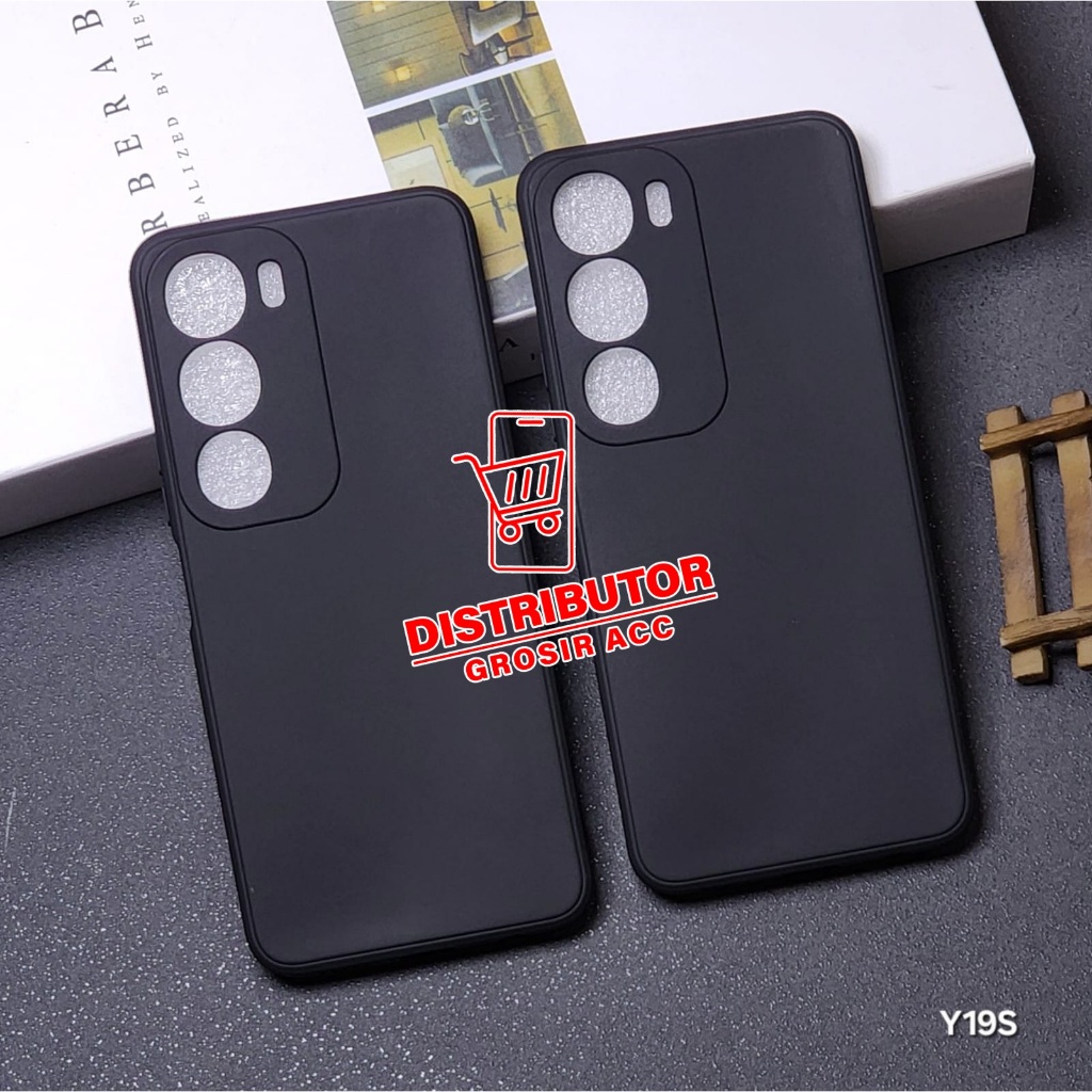 VIVO Y19S VIVO Y19S PRO CASE MACAROON BLACK PREMIUM CASE VIVO Y19S VIVO Y19S PRO MSB