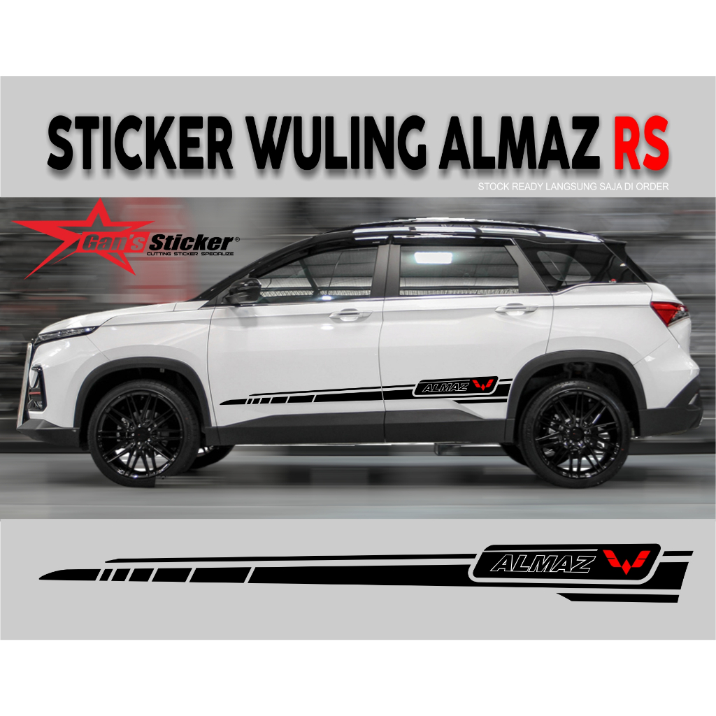 สติ๊กเกอร์ wuling almaz RS, อุปกรณ์เสริม wuling almaz