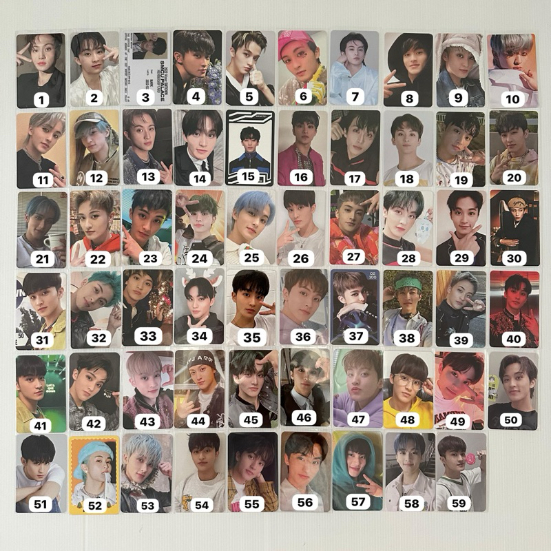 Photocard Mark Lee NCT Official