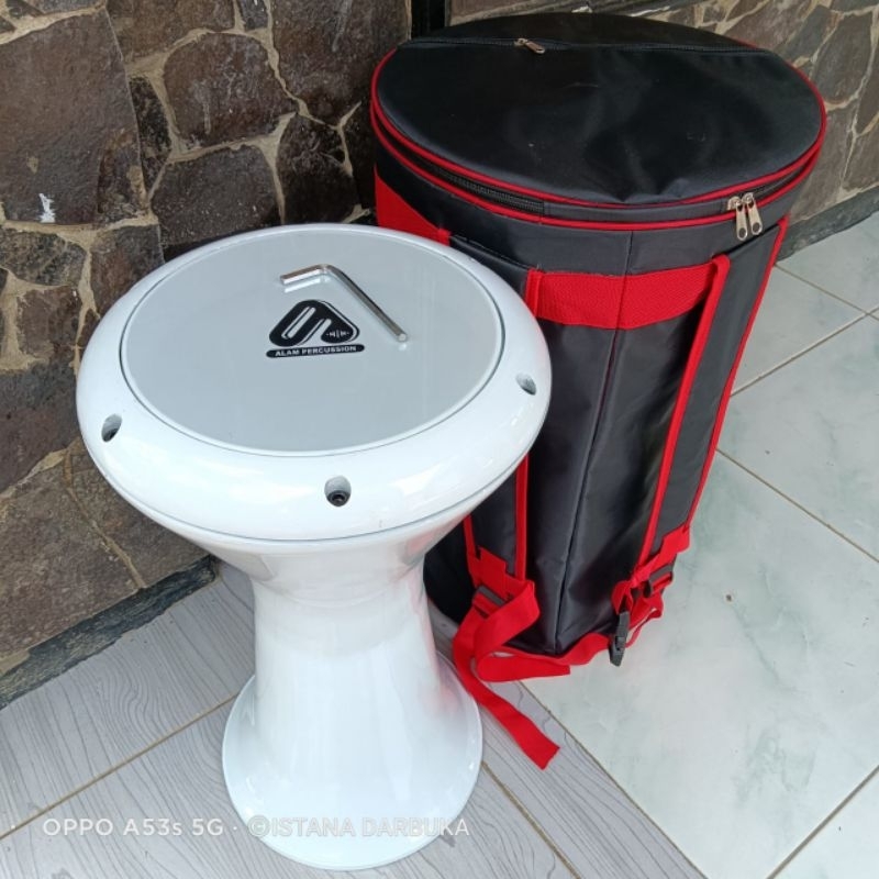 DARBUKA ALMUNIUM NATURAL COMPETITION ขนาด 8 นิ้ว