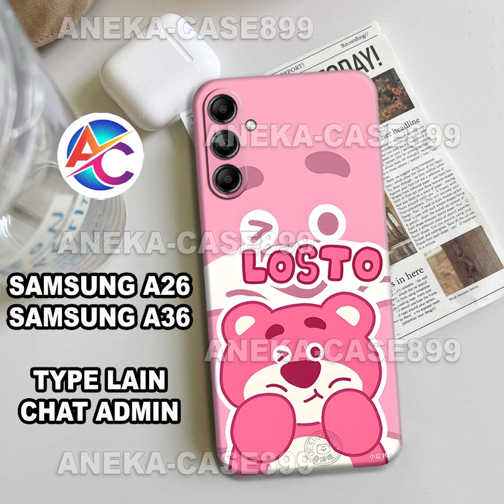 AC45/Softcase Procamera Samsung A26 - Samsung A36 ใหม่ล่าสุด และ All TypesLotso Silicone Motif