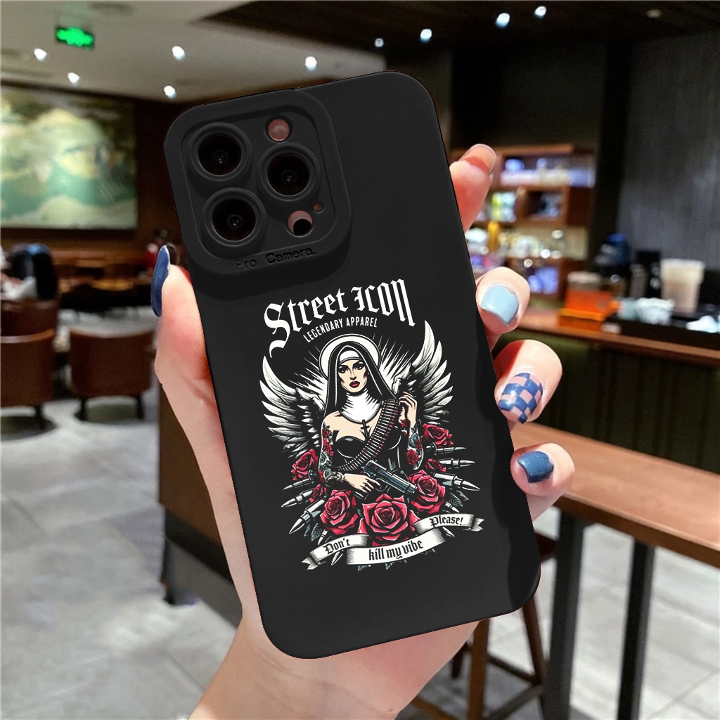 SOFTCASE SILICON PROCAMERA CUSTOM ALL TYPE สําหรับ VIVO Vivo y53 Vivo y55 Vivo v20 Vivo v21 Vivo v23