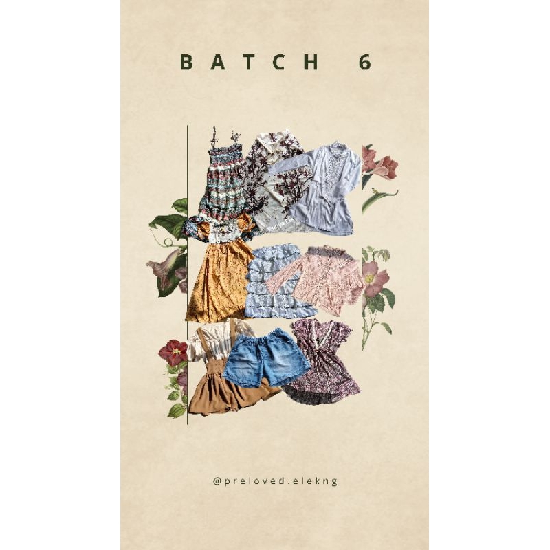 PRELOVED GOOD CONDITION Batch 6