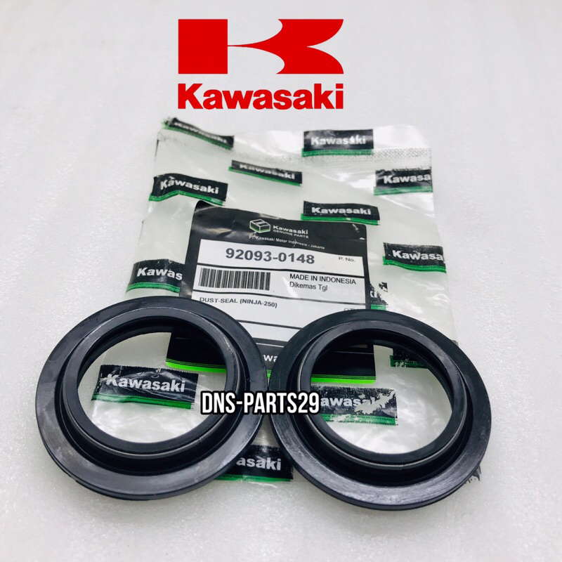 ASH LID SEAL 2PCS KAWASAKI NINJA 250 FI NINJA 250 ORIGINAL KAWASAKI KARBU