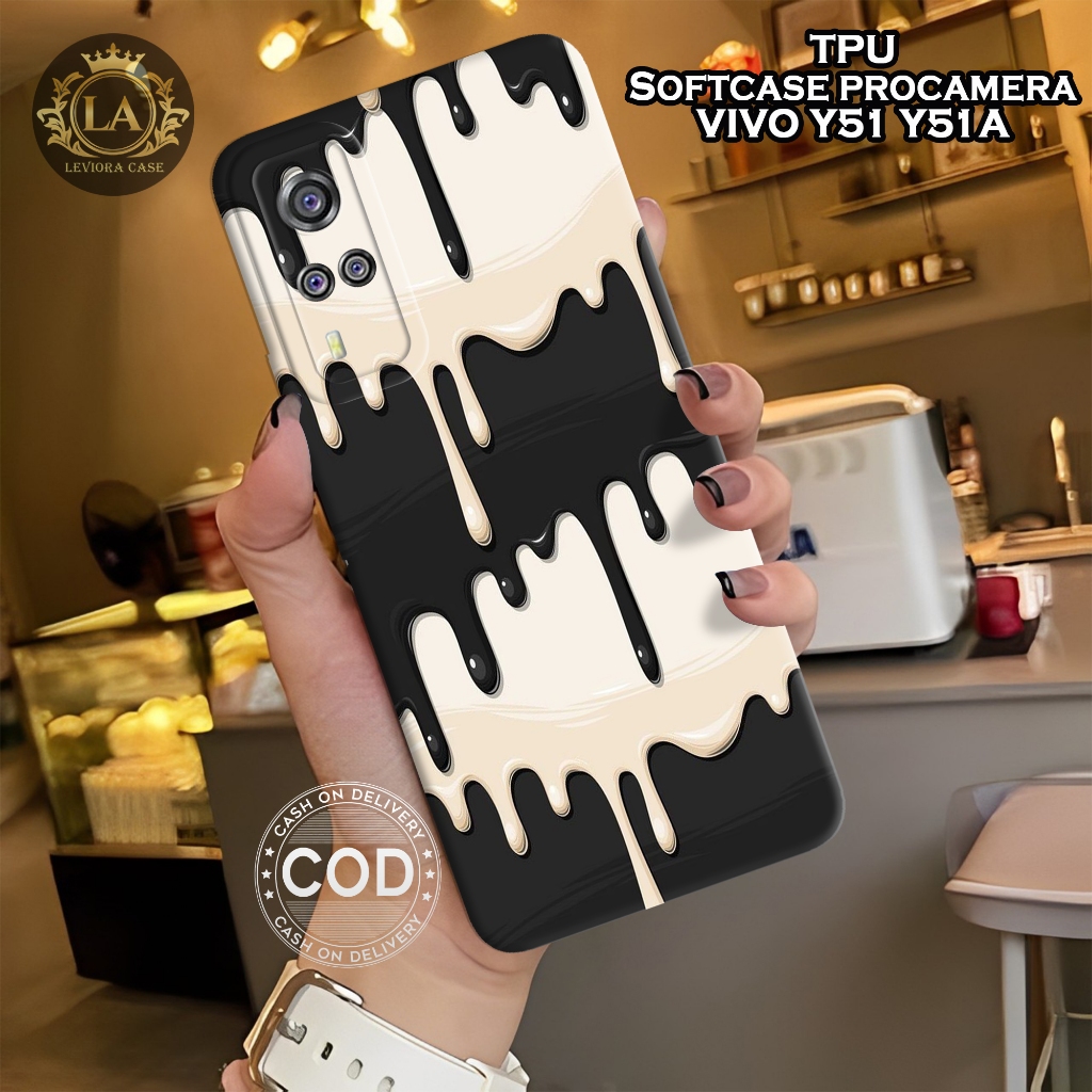 เคส HP ล่าสุด Vivo Y51 / Y51a - เคส Leviora - เคสแฟชั่นน่ารัก - เคส Vivo Y51 / Y51a Softcase - เคสกล