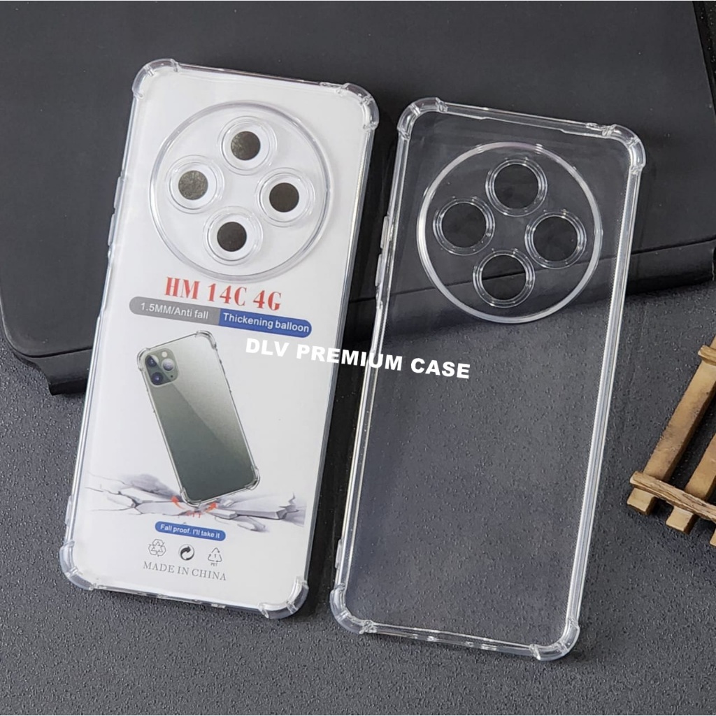 REDMI 14C CASE AIRBAG ANTI CRACK THICK CLEAR SOFTCASE REDMI 14C