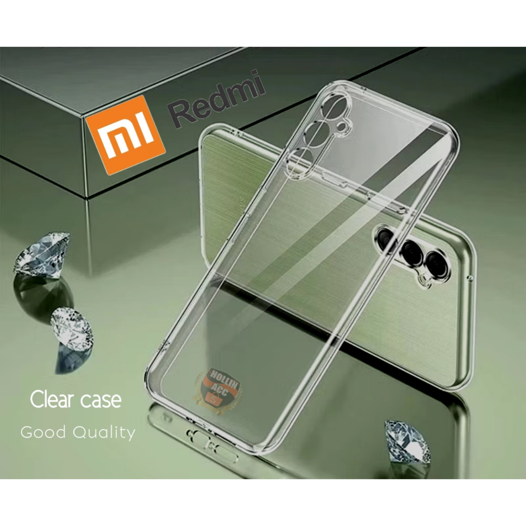 เคสใสถุงลมนิรภัยRedmi 14C 13 13c 12C 12 4G 10 10 5G 10A 10 Prime 10C 11 A3 A2 A1 A1 + Y3 กรณีRedmi