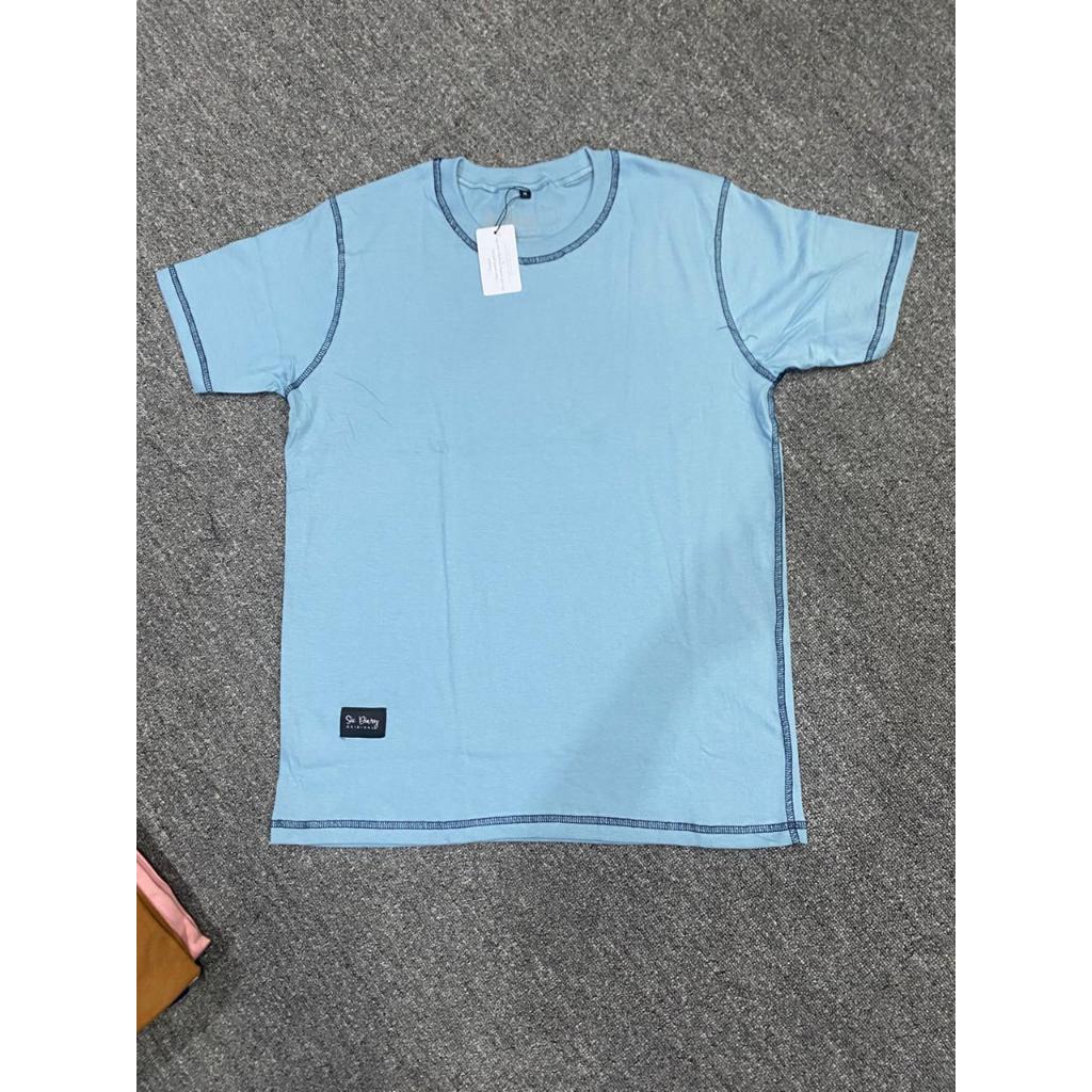 Six Diary Official Mens Oversize Plain Top T-Shirt with Short Sleeves, Last 2025