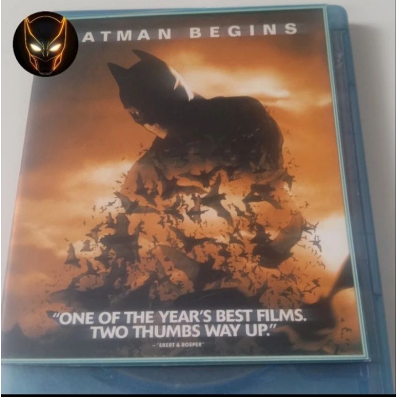 ดีวีดีต้นฉบับ Batman Begins Feat Liam Neeson อินโดนีเซียข้อความ