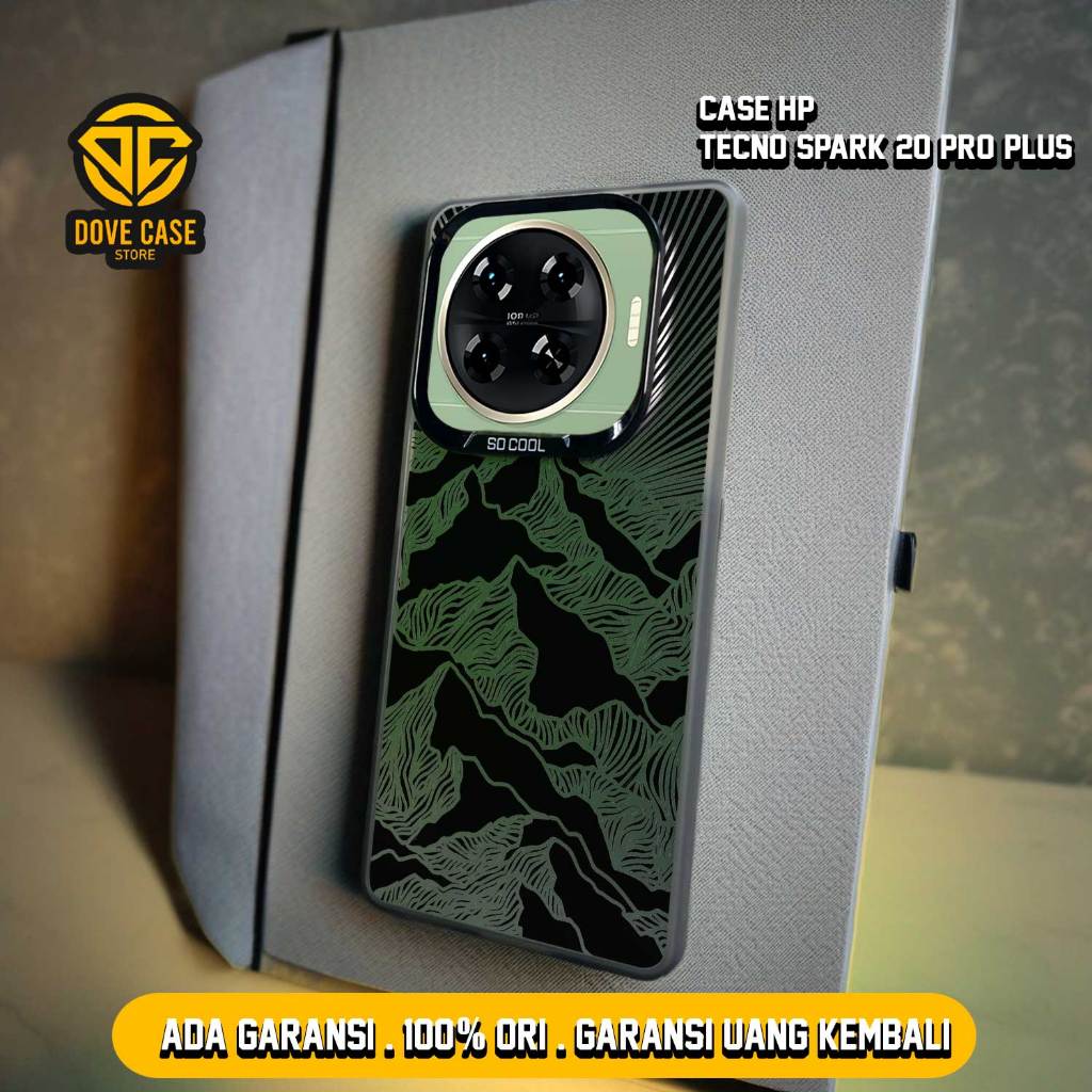 CASE INFINIX TECHNO SPARK 20 PRO PLUS เคสใหม่ล่าสุด IMD HOLOGRAM MOUNTAIN - CASE IMD HYBRID PLATE HO