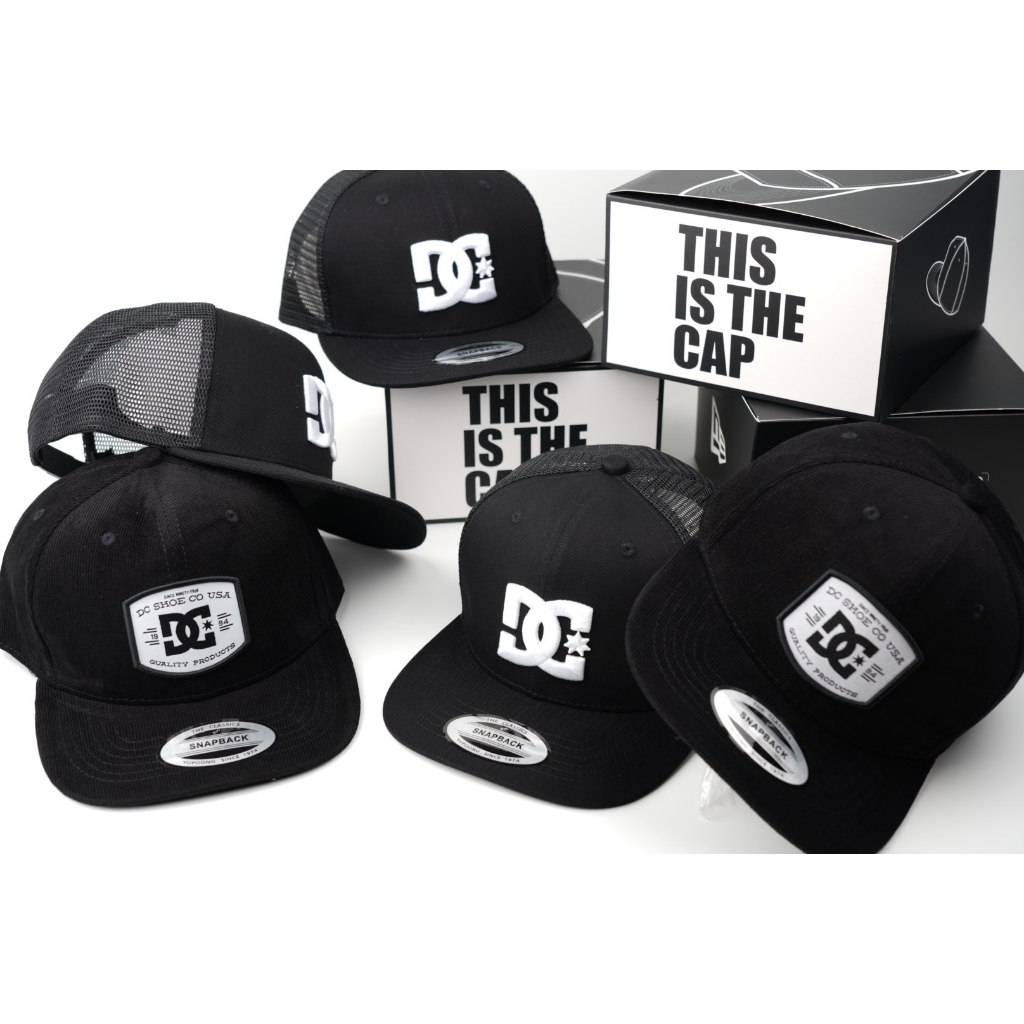 ต้นฉบับนําเข้า DC Snapback หมวกเบสบอล Distro Unisex พรีเมี่ยมผู้ชายผู้หญิง