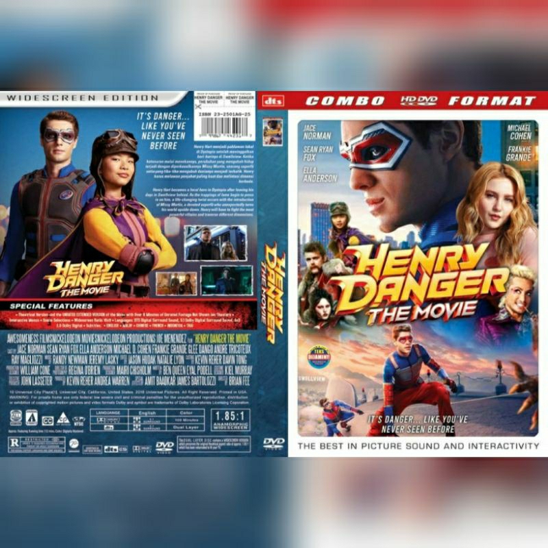 Dvd Henry Danger 2025 (Jace Norman)