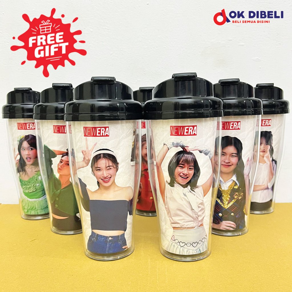 Tumbler JKT48 New Era / สินค้า JKT48 พัดลมพรีเมี่ยม JKT48 ขวดดื่ม