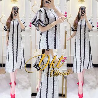 DKT - Diana Dress Daster Kekinian Lengan Kipas Bahan Rayon Premium Bumil Busui Friendly