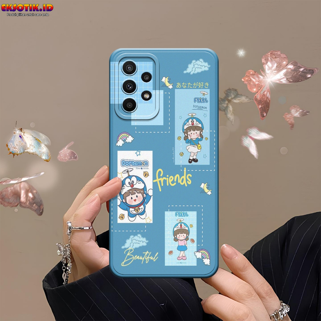 เคส Samsung A23 - เคส Samsung A23 - เคสแฟชั่น - Samsung A23 Silicone - Cool and Cute Motips - Samsun