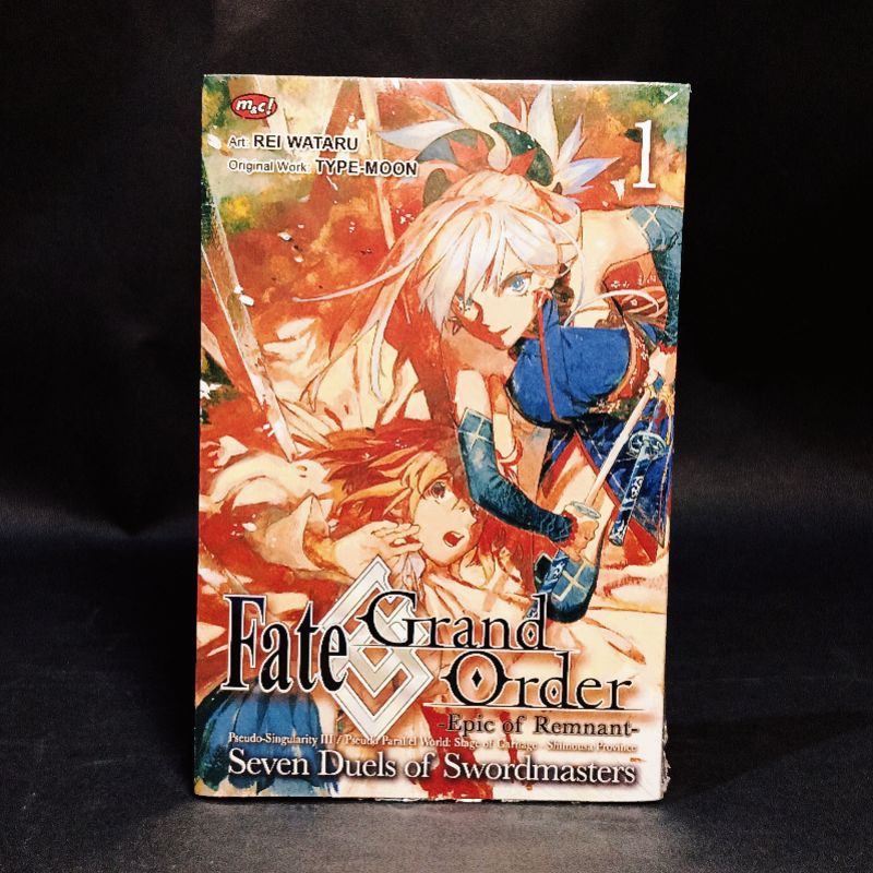 ซีรีส์การ์ตูน Fate Grand Order Epic of Remnant Seven Duels of Swordmasters 2 Original New Seal