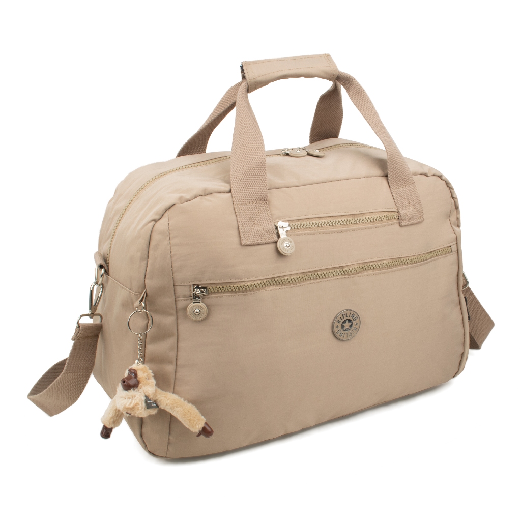 Emevele กระเป๋าเดินทาง Kipling ผู้หญิง / กระเป๋าสะพายเดินทาง / Duffle Gym Fitness Travel Bag / กระเป๋าเดินทาง / กระเป๋าไนลอน / KP 7047