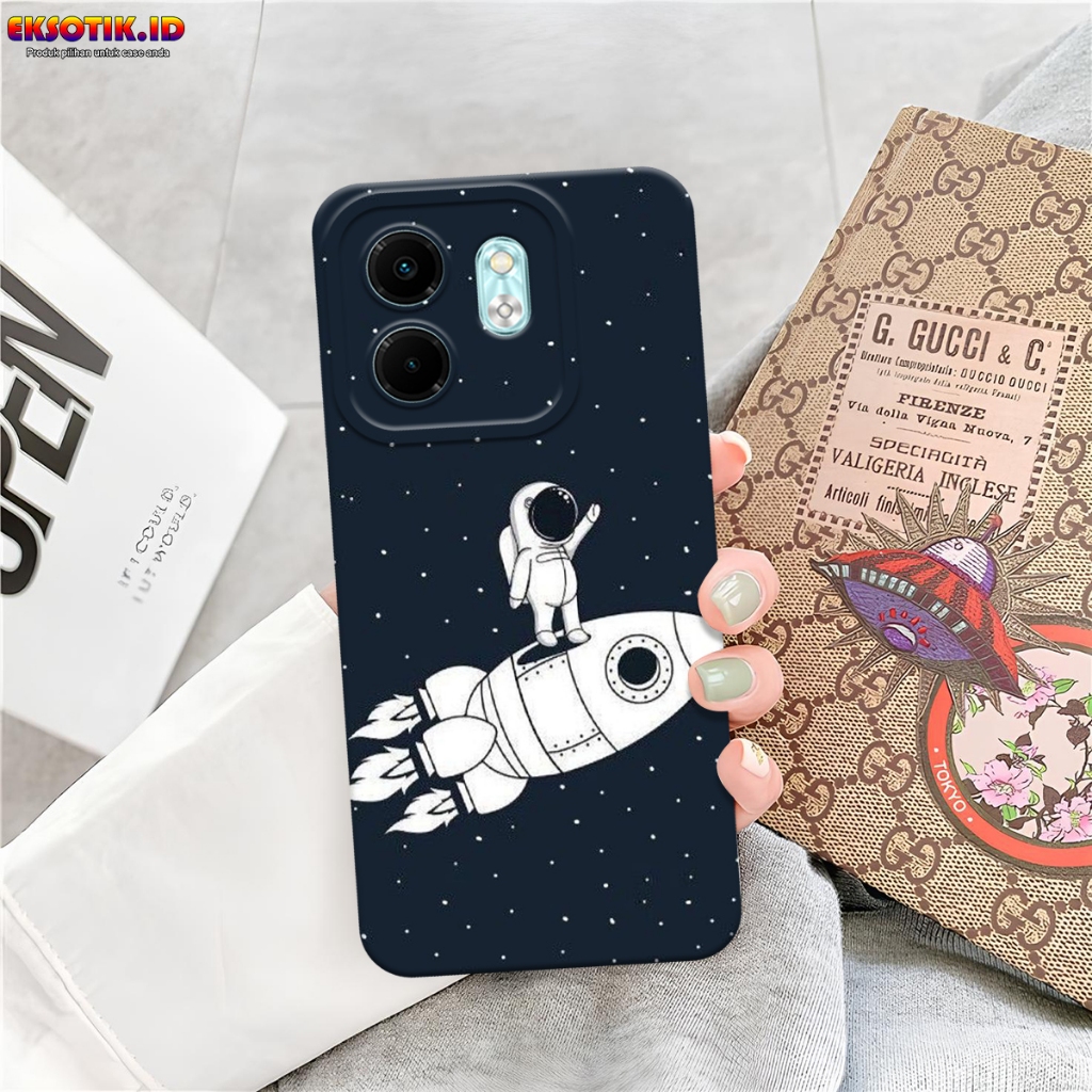 เคส Infinix Hot 50i - เคส Infinix Hot 50i - เคสแฟชั่น - Infinix Hot 50i Silicone - Cool and Cute Mot