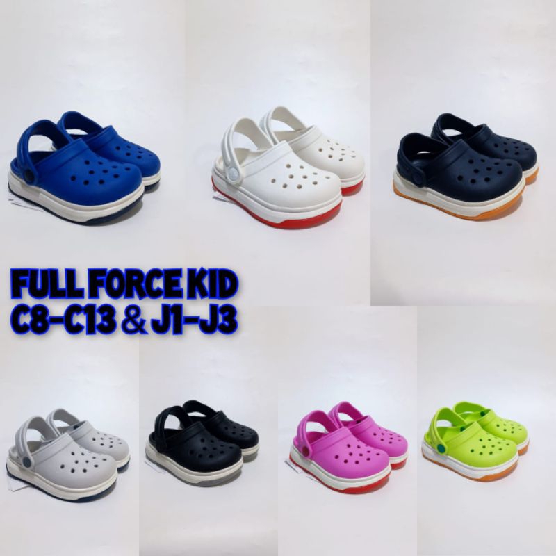 CROCS จระเข้ FULL FORCE KID