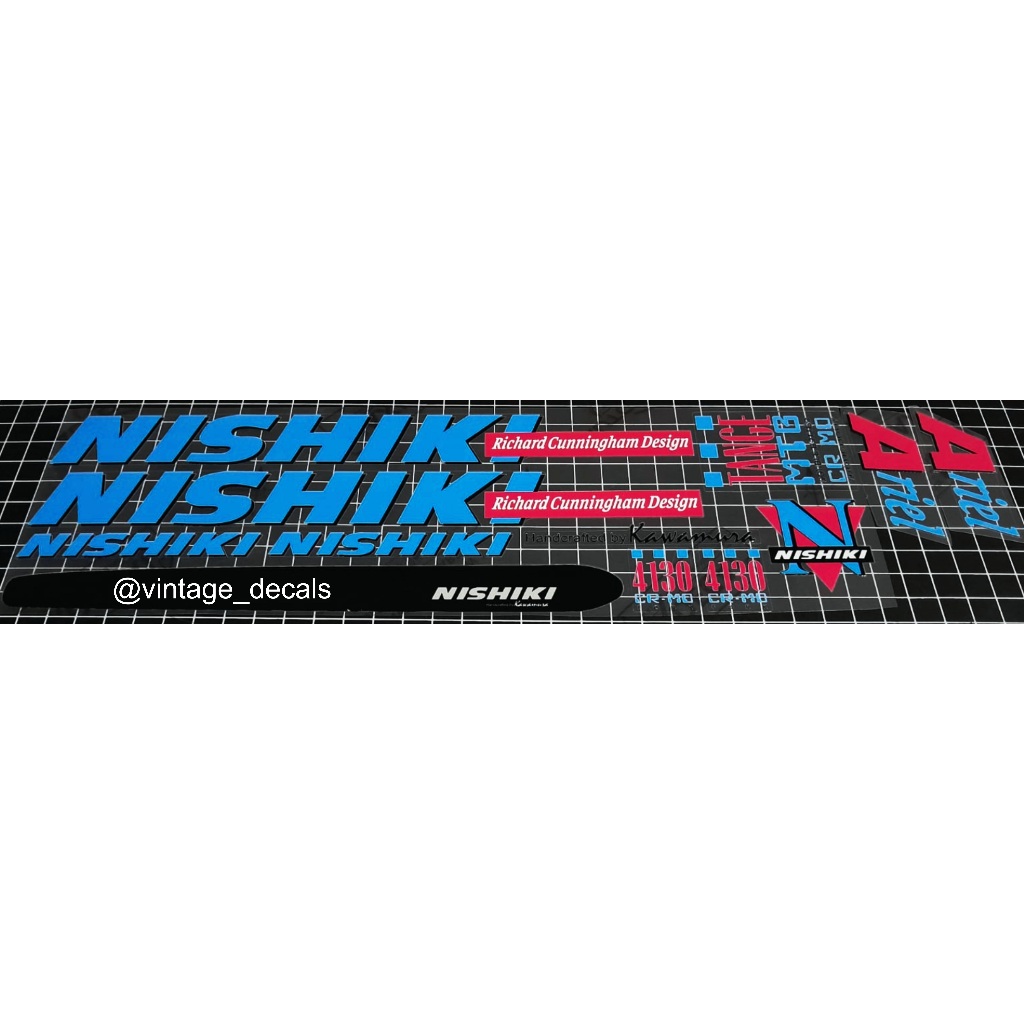 NISHIKI ALIEN ARIEL ALIEN SP สติ๊กเกอร์สติ๊กเกอร์สติ๊กเกอร์จักรยาน