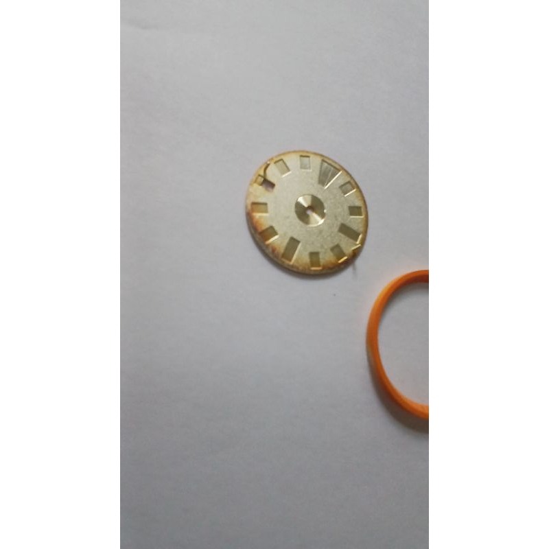 จาน Seikomod Dial Seikomod Plate 7002 Plate 7002 Dial 7002 สีส้ม