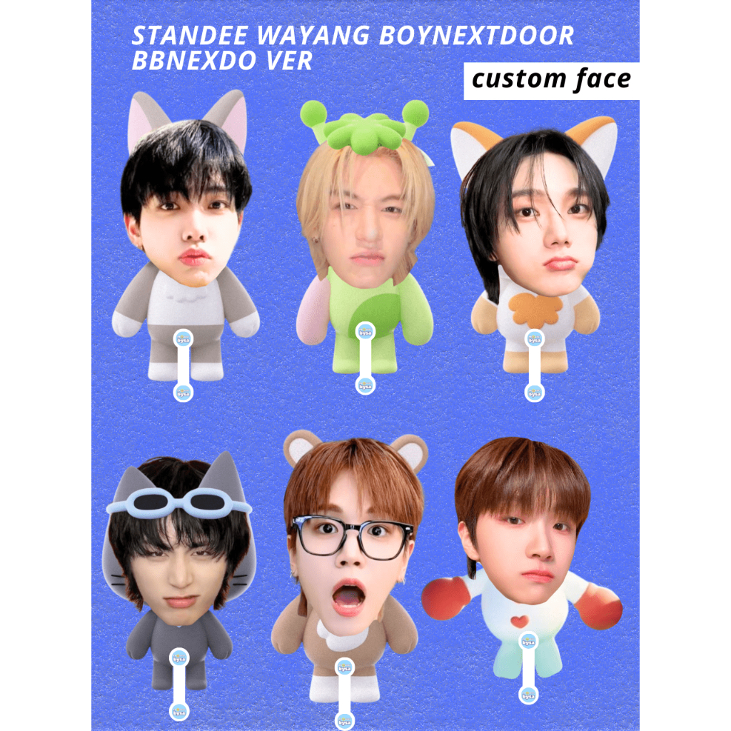 [CUSTOM/PRE-ORDER] BOYNEXTDOOR Wayang Standee | ชุดเคี้ยว | คอนเสิร์ต วันเกิด รับปริญญา