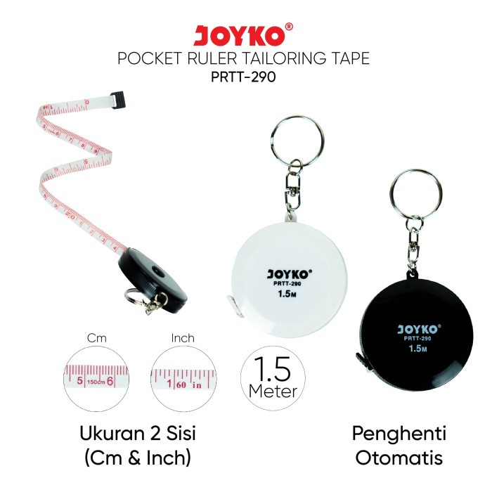 POCKET RULER (TAILORING TAPE) JOYKO PRTT-290
