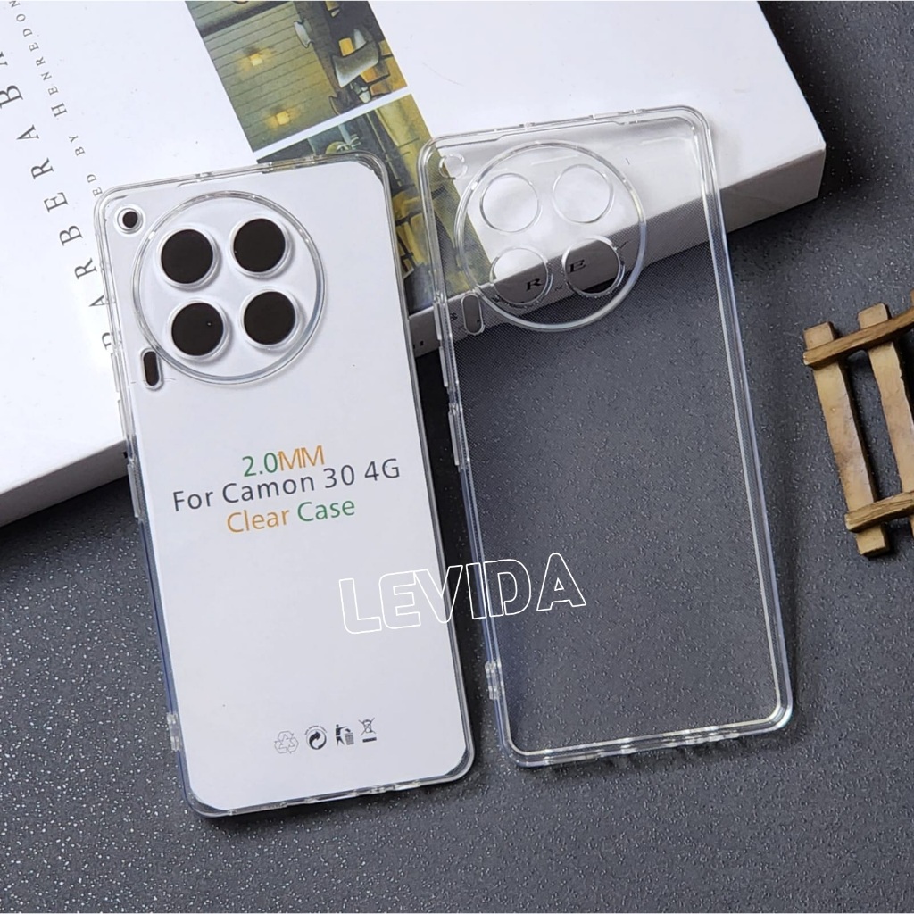 Tecno Camon 30 4G Tecno Camon 30 Pro Softcase Clear 2.0mm Case Bening Tecno Camon 30 4G Tecno Camon 