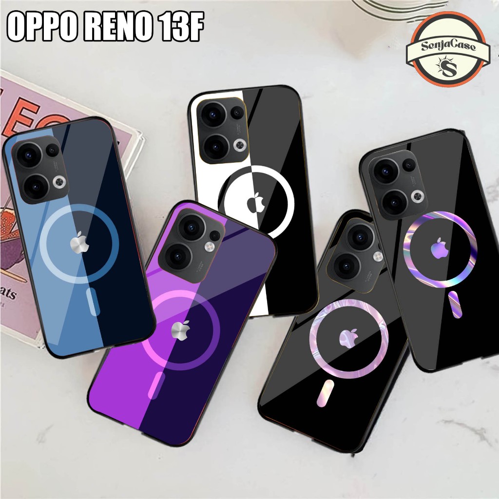 HP SENJACASE SOFTCASE GLASS TYPE 0PP0 RENO 13F ใหม่ล่าสุด - Silicone - เคสเคลือบเงา - เคส - ล่าสุด -