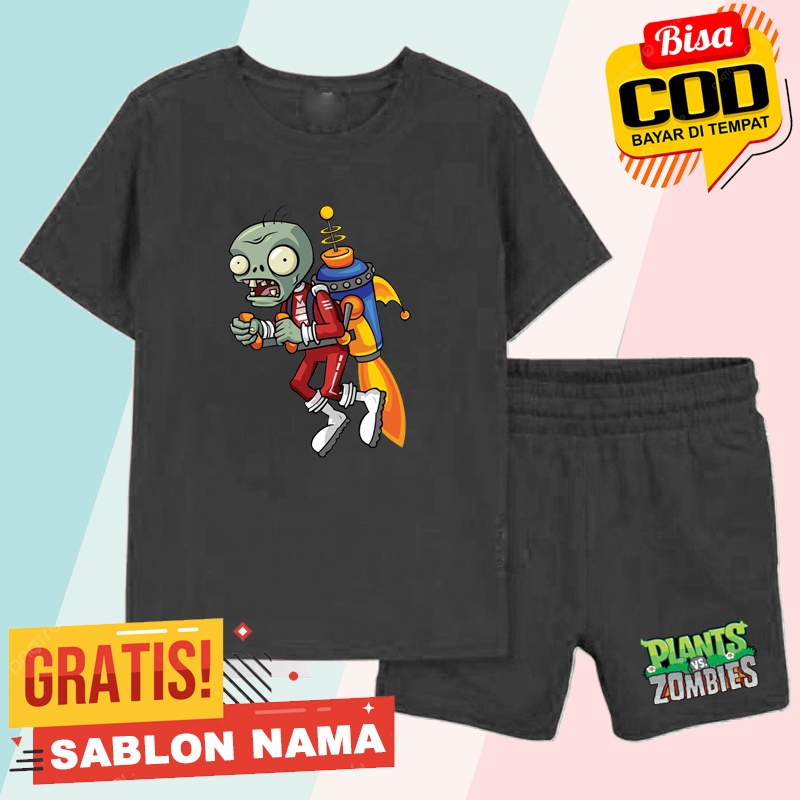 ชุดเสื้อยืดเด็ก Zombie Rocket / ชุดเสื้อยืด Zombie Rocket Boys & Girls